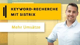 Keyword Recherche mit Sistrix