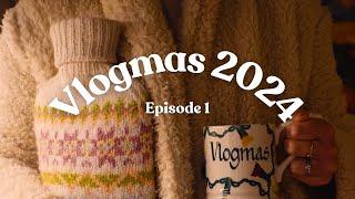 Advent Crafternoon - Vlogmas 2024 - Ep 1