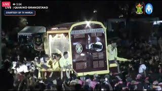 Jesus Nazareno image leaves Quirino Grandstand for Traslacion 2025