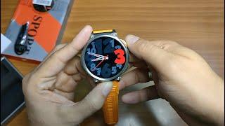 Κ66 smartwatch , another one giant, unboxing and quick menu view