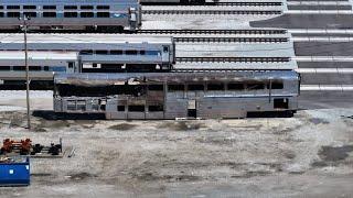 Amtrak's Beech Grove Facility April 2024: What's New? What's Been Scrapped?