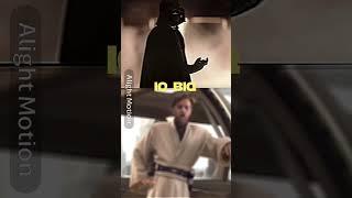 Darth Vader Vs Obi wan #best #viral #fypシ #fy #starwars #darthvader #shorts #fyp #memes #short #edit