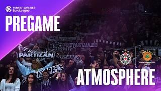 Belgrade in FULL VOICE: Partizan vs Panathinaikos | PREGAME ATMOSPHERE