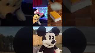 Donald steals Minnie and she CHEATS on Mickey in front of him?!? #shorts