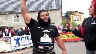 The world's strongest vegan is back with yet another world record