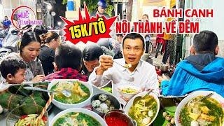 Vị ngọt thanh! Người Thành Nội cho điểm cao quán bánh canh đêm Chị Nhỏ - 249 Nguyễn Trãi, tp Huế