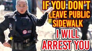 When Female Cops Got Humiliated By Citizen | First Amendment Audit