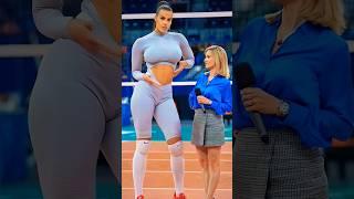 Volleyball Player Steals the Spotlight Dance #dance #volleyball #ai #model