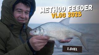 METHOD FEEDER VLOG 2025 #1 - PRVÝ PLESKÁČ SEZÓNY 2025 - ELFABIANO TV