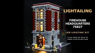 Lightailing Light Kit For Lego Ghostbusters Firehouse Headquarters 75827