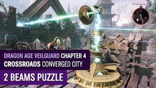 2 Beams Puzzle - Crossroads (Chapter 4) Converged City in Dragon Age Veilguard