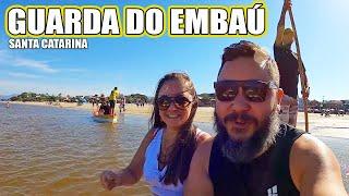 GUARDA DA EMBAÚ - UMA DAS PRAIAS MAIS BELAS DE SANTA CATARINA - O QUE FAZER NA GUARDA  #Vlog