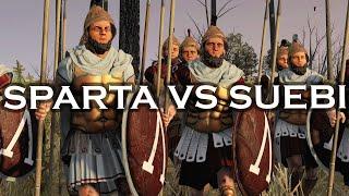 Sparta vs Suebi - Multiplayer Battle - Total War Rome 2