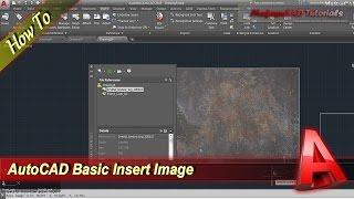 AutoCAD How To Insert Image