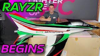 Unleashing The Power: Building The Elite Aerosports RAYZR Rc Jet!