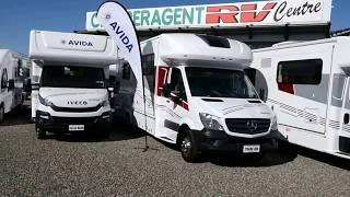 Avida Adelaide Motorhome Line Up