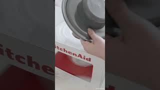 It is always exciting to unbox packages  #asmr #unboxing #kitchenaid #glassbowl