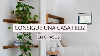 6 PASOS PARA CONSEGUIR ORDEN MINIMALISTA EN TU HOGAR   | Silvia Ahora