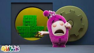 The BIG BANK ROBBERY | Oddbods  | Action Cartoons For Kids