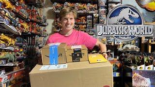 Jurassic Mailcall unboxing! Hammond collection Dino trackers & vintage Jurassic park!