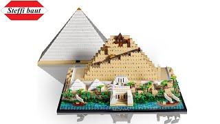 LEGO Architecture 21058 The Great Pyramid of Giza Speed Build