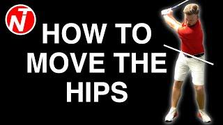 HOW TO MOVE THE HIPS | GOLF TIPS | LESSON 195