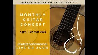 March 2021: Online Classical Guitar Monthly Concert