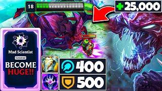 Cho’gath, but I’m an unkillable behemoth that one-shots you