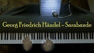 Handel Sarabande piano D-minor HWV 473 - Werckmeister temperament