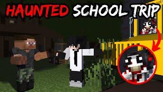 MINECRAFT HAUNTED SCHOOL TRIP  || PART-2 || MINECRAFT HORROR STORY IN HINDI