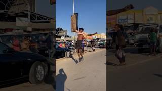 Lsk ninja walking down the street#publicreaction #shortvideo #viral