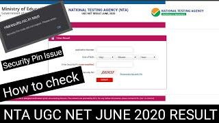 NTA UGC NET JUNE 2020 RESULT PUBLISHED | HOW TO CHECK NET RESULT 2020 | #NTANET #UGCNET RESULT #Net