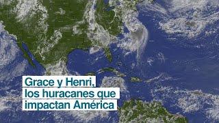 Huracán Grace y Henri impactan América