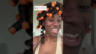 Perm rod set tutorial #naturalhairfail