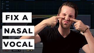 How to EQ a Nasal Vocal (mix tutorial)