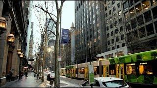 墨爾本的冬天這麼美的嗎？好有質感的電車 How beautiful Melbourne and tram in wimter