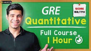 GRE QUANT  FULL COURSE IN 1 HOUR (GRE Quant in 60 minutes!)