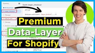 How To Enable Shopify Data Layer With Begin Checkout Event | Premium dataLayer Code For Shopify
