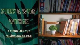 Study & Work With Me | 3 Tiếng Tập Trung Cao Độ (Không Quảng Cáo Giữa Chừng)