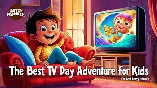 Children's Listening Story - Best TV Day | English Stories for Kids | Bedtime Stories for Kids |