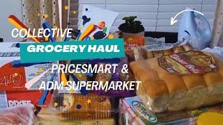 Monthly Collective Grocery Haul | Pricesmart | ADM Trinidad  