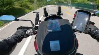 Kawasaki Versys 1000 SE 2023 - factory sound raw - on board