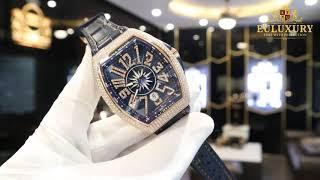 Franck Muller Yachting V41 Gold Diamonds - EU LUXURY