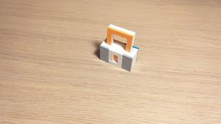 Как сделать Замок с крутым механизмом из Лего.Как сделать самок из Лего.