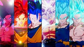 Dragon Ball Z: Kakarot - Goku All Transformations "Mastered Ultra Instinct" & Ultimate Attacks