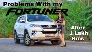 My Toyota Fortuner After 1 Lakh Kilometres