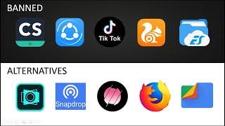 Best Alternatives for Chinese Apps | TikTok, SHAREit, CamScanner |Tech News & Updates | Edward Labs