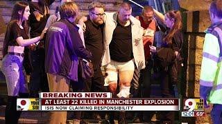 At least 22 killed in Manchester explosion