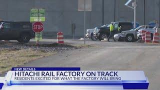 Hitachi Rail Factory "on track" in Hagerstown