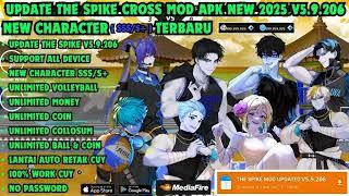 UPDATE! The Spike CROSS New 2025 MOD APK v5.9.206 (Unlock All Characters Ryuhyun, Money, Max Level)